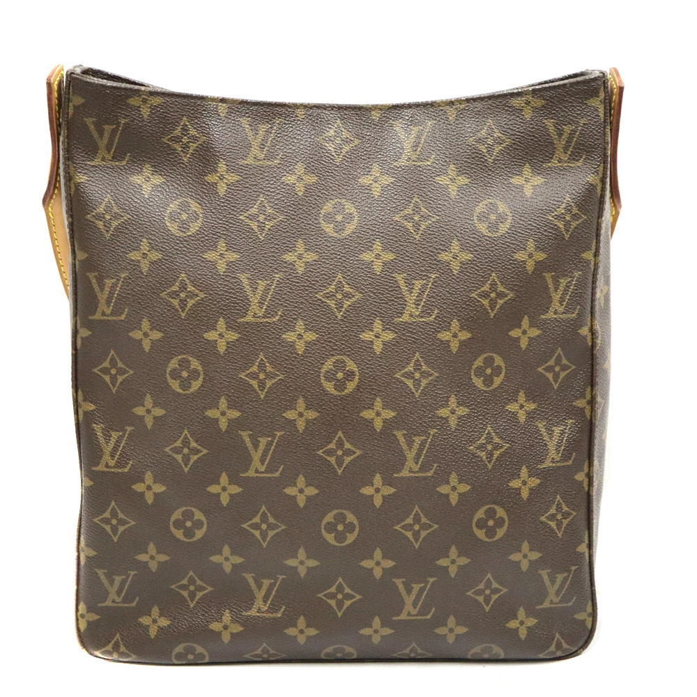 Louis Vuitton Monogram Brown Looping Shoulder Bag